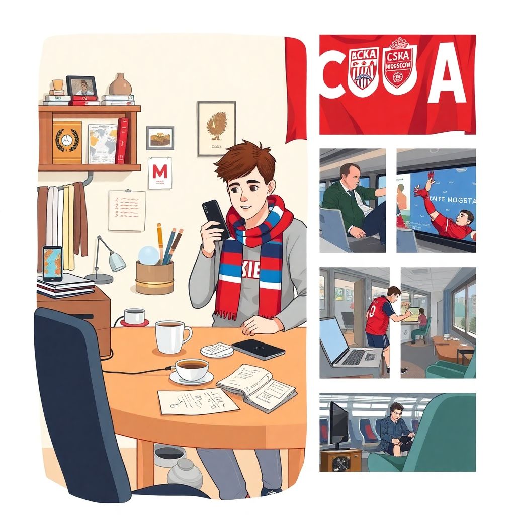 Интервью-формат: один день из жизни болельщика ЦСКА глазами фаната