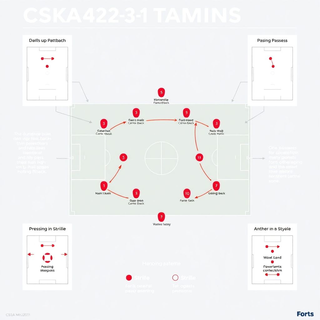 Тактика ЦСКА в текущем сезоне: разбор сильных и слабых сторон команды
