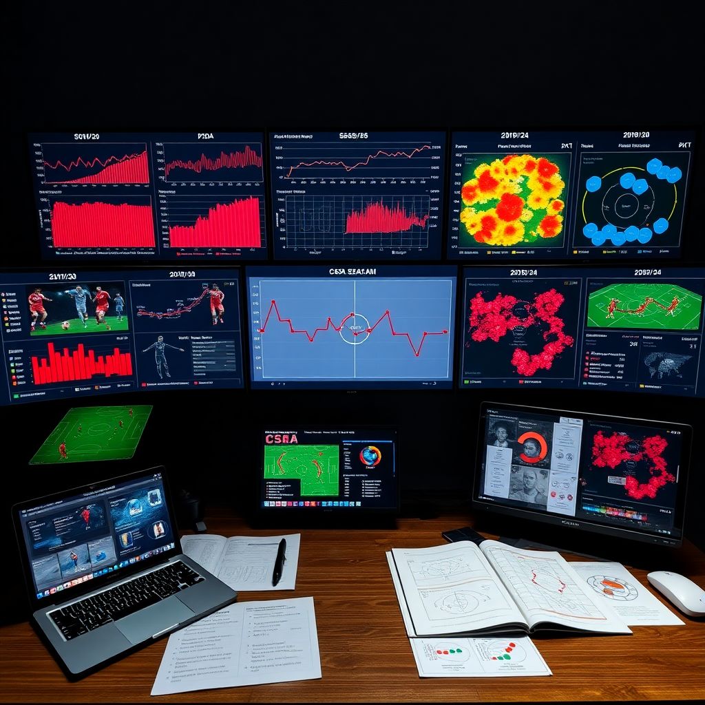 Как изменилась игра ЦСКА за последние 5 лет: цифры и визуальный анализ