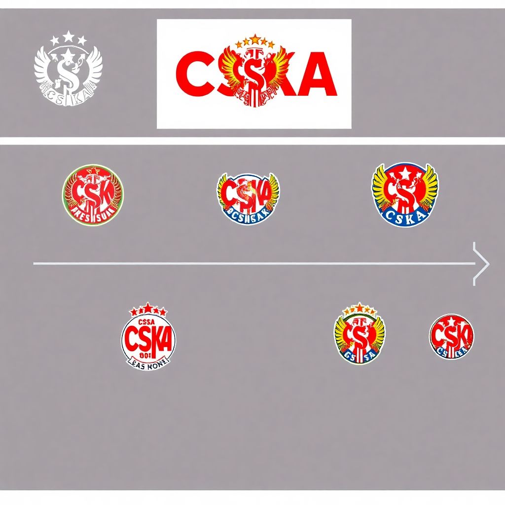 Эволюция символики ЦСКА: путь от старой эмблемы к современному бренду клуба